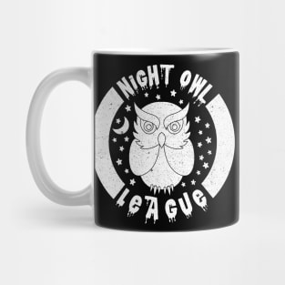 Night Owl League - WHITE Mug